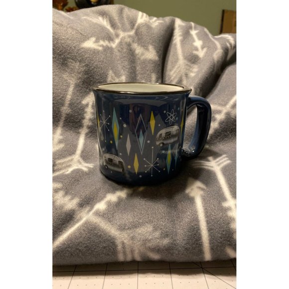 Vintage blues camp casual mug - Picture 2 of 3